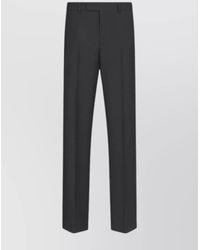 Dior - Tailored Trousers With Pockets And Crease - Lyst