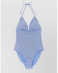 Polo Ralph Lauren - Halterneck One-Piece Swimsuit - Lyst
