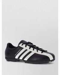 Y-3 - Leather Low-Top Lace-Up Sneakers - Lyst