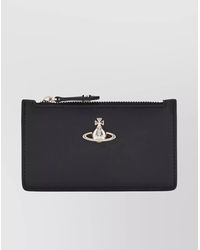 Vivienne Westwood - Orbit Card Holder With Clean Lines And Compact Design - Lyst