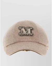 Max Mara - Cashmere Ordine Baseball Cap Curved Brim - Lyst