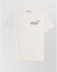 MC2 Saint Barth - Emilie Crew Neck Short Sleeve Top - Lyst
