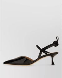 Fendi - Patent Leather Slingback Pumps - Lyst