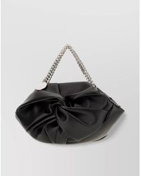 Stella McCartney - Alter Mat Knot Detail Shoulder Bag - Lyst