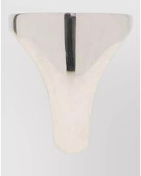 MM6 by Maison Margiela - Metal Ring Polished Finish Contemporary Shape - Lyst