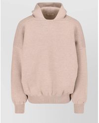 Fear Of God - Crewneck Sweater With Dropped Shoulders And Hooded Design - Lyst