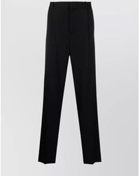 BOTTER - Virgin Wool Pleated Straight-Leg Trousers - Lyst