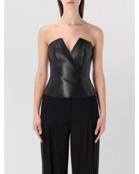 Ralph Lauren - Harling Lambskin Bustier - Lyst