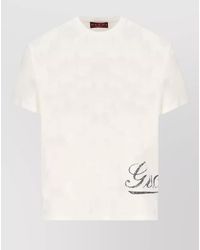 Gucci - Cotton Logo Print Short Sleeve T-Shirt - Lyst