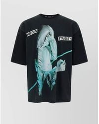 Undercover - Graphic Print Crew Neck Short Sleeve T-Shirt - Lyst