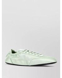 Prada - Mind Collapse Satin Low Sneakers - Lyst