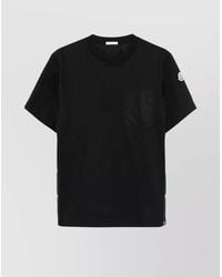 Moncler - Pocket Crew Neck Short Sleeve T-Shirt - Lyst