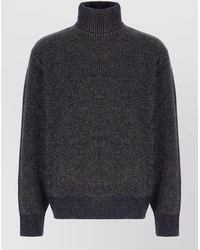 Paul & Shark - Wool Blend Turtleneck Sweater Casual Style - Lyst