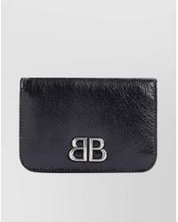 Balenciaga - Leather Monk Card Holder - Lyst