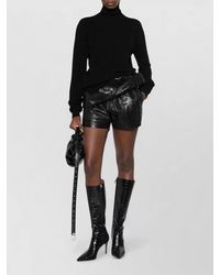 Rick Owens - Wool Ribbed Turtleneck Sweater - Lyst