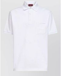 Gucci - Cotton Short-Sleeve Polo Shirt - Lyst