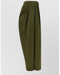 ARMARIUM - Cotton Asymmetric Draped Sleeveless Long Dress - Lyst
