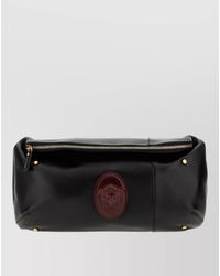 Versace - Nappa Leather Lou Belt Clutch Bag - Lyst