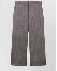 Stella McCartney - Wool Loose Trousers - Lyst