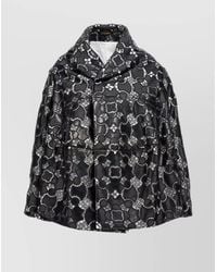 Comme des Garçons - Lace Fitted Jacket - Lyst