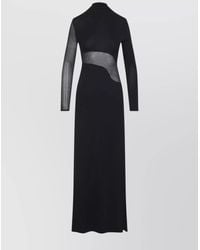 Alaïa - Long Sleeve Dress - Lyst
