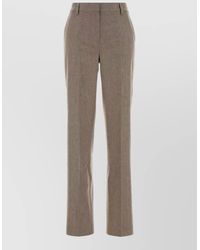 PT Torino - Cashmere Blend Straight-Leg Suit Trousers - Lyst