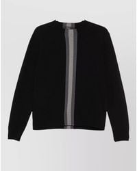 Gucci - Wool Striped Ribbed Crew-Neck Sweater - Lyst