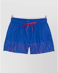 Moschino - Beach Shorts Relaxed Cut Back Pocket - Lyst