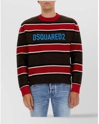 DSquared² - Horizontal Striped Knit Sweater - Lyst