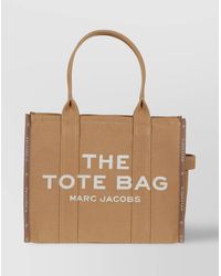 Marc Jacobs - The Tote Bag The Large Tote Bag Jacquard Canvas Crossbody Bag - Lyst