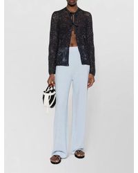 Fabiana Filippi - Wide-Leg Knitted Trousers - Lyst