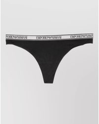 Emporio Armani - Thong Set High Cut Leg Rear Strap - Lyst