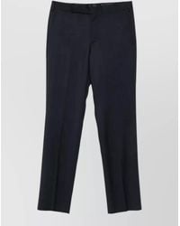 Lardini - Attitude Drop Regular Wool Trousers - Lyst