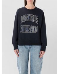 Anine Bing - Cotton-Blend Relaxed-Fit Sweatshirt - Lyst