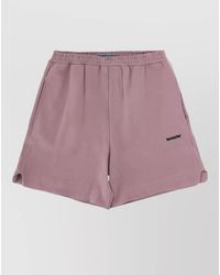 Barrow - Cotton Bermuda Shorts - Lyst