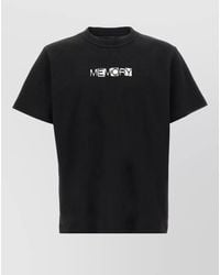 Sacai - Cotton Memory Printed Short-Sleeve T-Shirt - Lyst