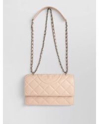 Tory Burch - Fleming Small Leather Crossbody Bag - Lyst