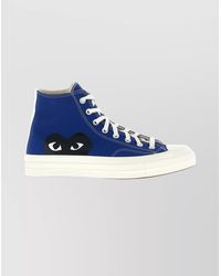 COMME DES GARÇONS PLAY - Canvas High-Top Sneakers - Lyst