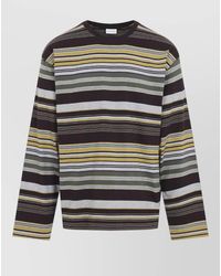 Dries Van Noten - Striped Relaxed-Fit Long-Sleeve T-Shirt - Lyst