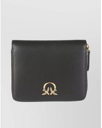 Pinko - Leather Zip-Around Wallet - Lyst