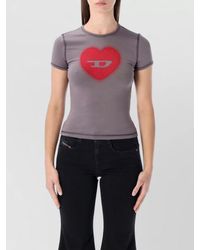 DIESEL - Cotton Jersey Slim-Fit Printed T-Shirt - Lyst