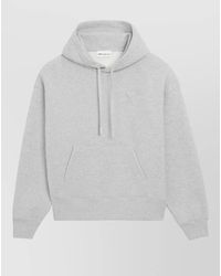 Ami Paris - Ami De Coeur Cotton Logo Hoodie - Lyst