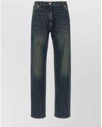 Magda Butrym - Cotton Straight-Leg Jeans - Lyst