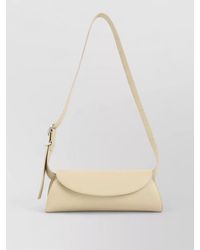 Jil Sander - Small Cannolo Lamb Leather Shoulder Bag - Lyst