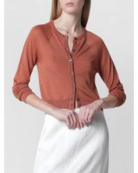 Roberto Collina - Crew Neck Knitwear Long Sleeves Ribbed Cuffs - Lyst