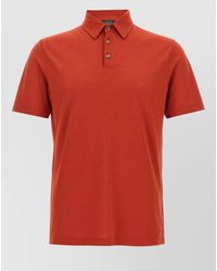 Zanone - Ice Cotton Polo Shirt Short Sleeves - Lyst