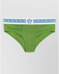 Versace - Medusa Briefs Ribbed Texture Waistband - Lyst