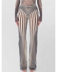 Jean Paul Gaultier - Re-Edition Body Morphing Tulle Pants - Lyst