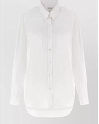 Dries Van Noten - Cotton Poplin Loose-Fit Long-Sleeve Shirt - Lyst