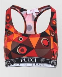 PUCCI - Polyamide Bra Top Elastic Band Racerback - Lyst